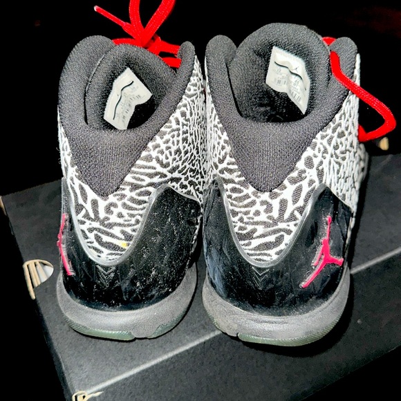 Jordan 23 FlightSpeed Patterned Knit w/Red Accents US 12 UK 11 - Picture 3 of 7